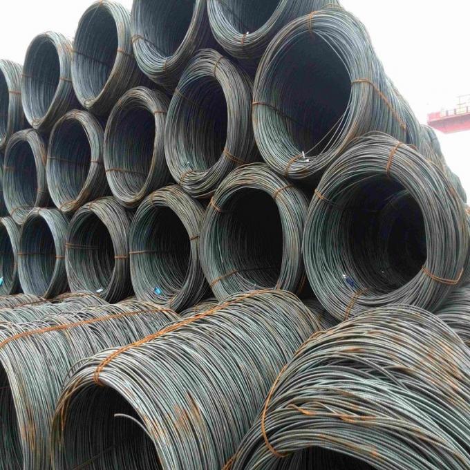 Q195 5.5~20mm Nail/Screw Making Low Carbon Hot Rolled Steel Wire Rod