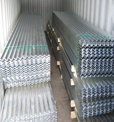 600-1250mm Width Galvanized Metal Roof Sheets High Corrosion Resistance